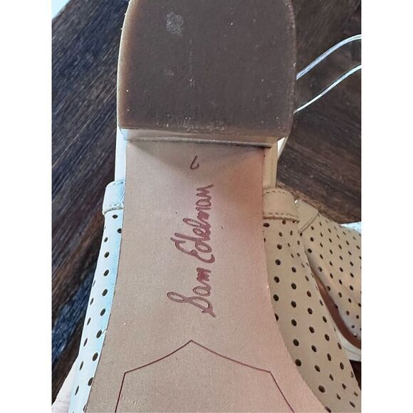 Sam Edelman "Emmie" Block Heels - Picture 6 of 7